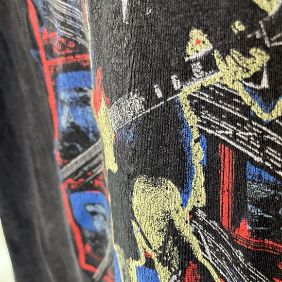 ACDC Band T Shirt Tour M Rock Music Graphic T Grunge Goth - Picture 5 of 9